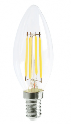 GLOBE LED SES CAN DIMM 4W 5000K CLR 300D (310 Lumens) WTY 3YR
